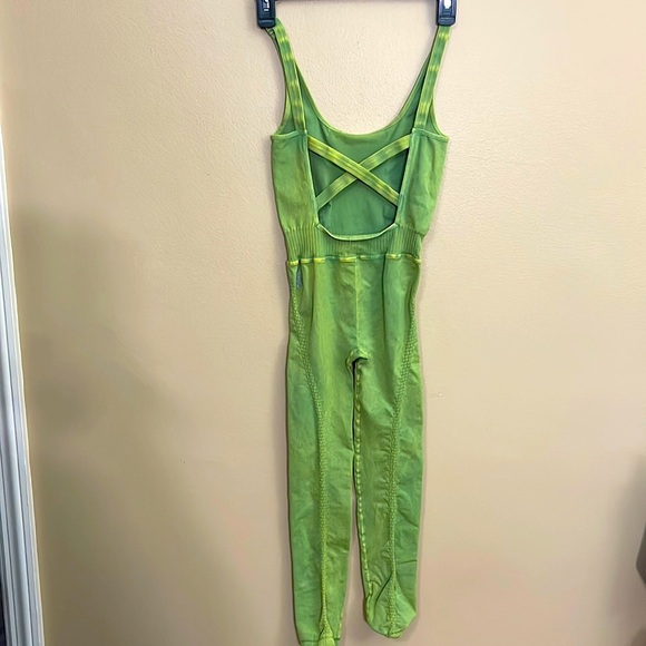 - Free People Onesie mint green beauty - work out in it or go to dinner 😍🍾😎 - Picture 3 of 4